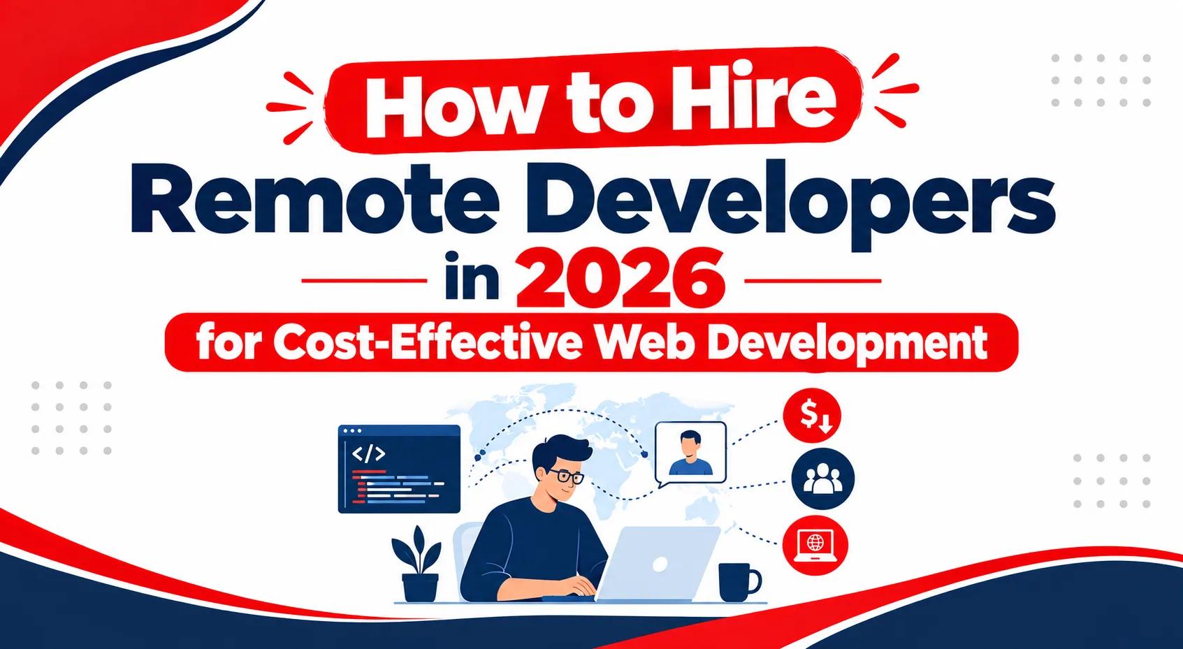 How to Hire Remote Developers in 2026 for Cost-Effective Web Development